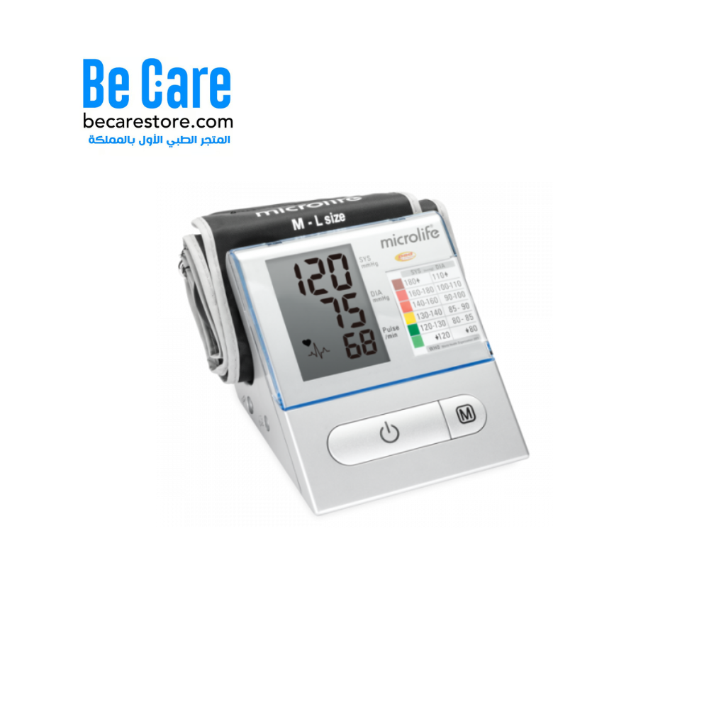 جهاز قياس ضغط الدم من ميكرولايف BP A100 – دقة عالية وسهولة في الاستخدام