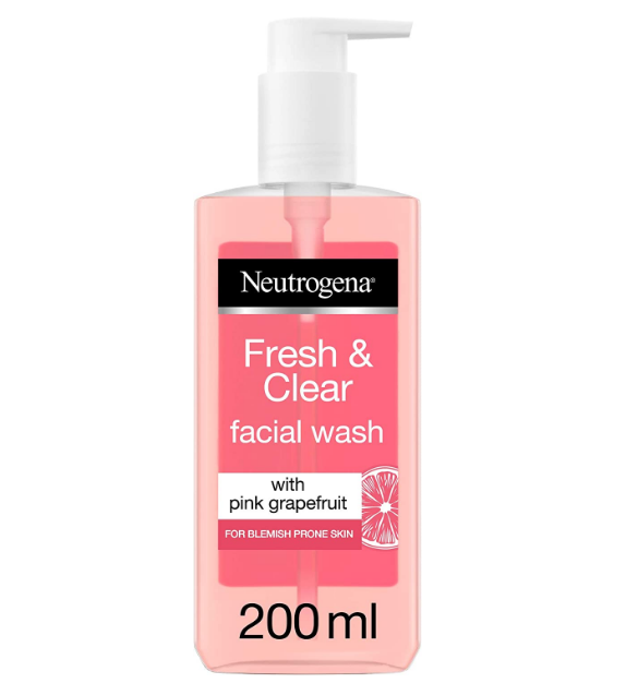 غسول وجه من Neutrogena مرطب ومنقي بتركيبة الجريب فروت 200 مل