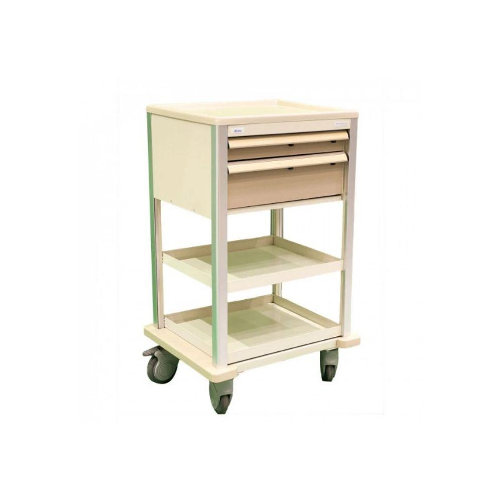 عربة تمريض أي كير متعددة الاستخدام بإطار متين ومساحات تخزينعربة تمريض أي كير متعددة الاستخدام بإطار متين ومساحات تخزين