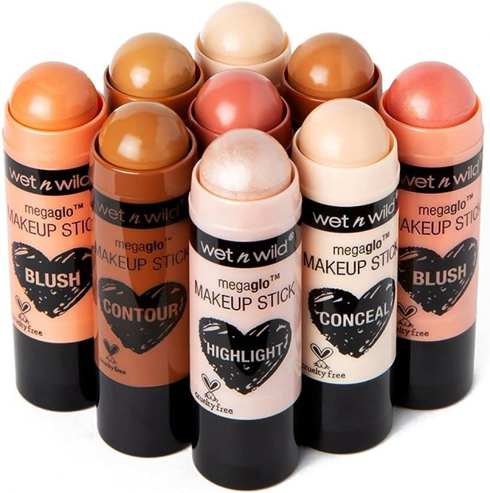 عصا مكياج من Wet n Wild ميغاجلو للتحديد والتوهج 11 أونصة 31 جم