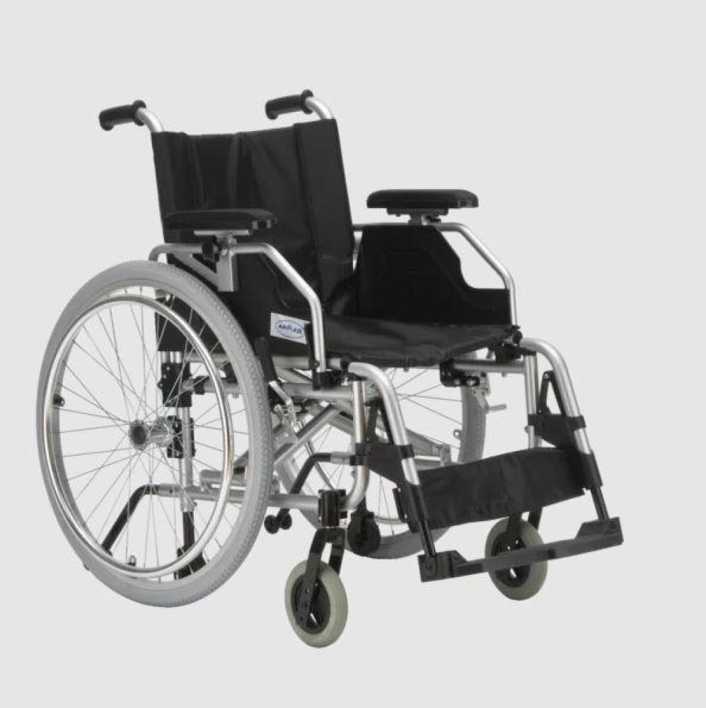 كرسي متحرك خفيف FS959LQ-46 مقاس 46 سم سعة 120 كجم عجلات هوائية