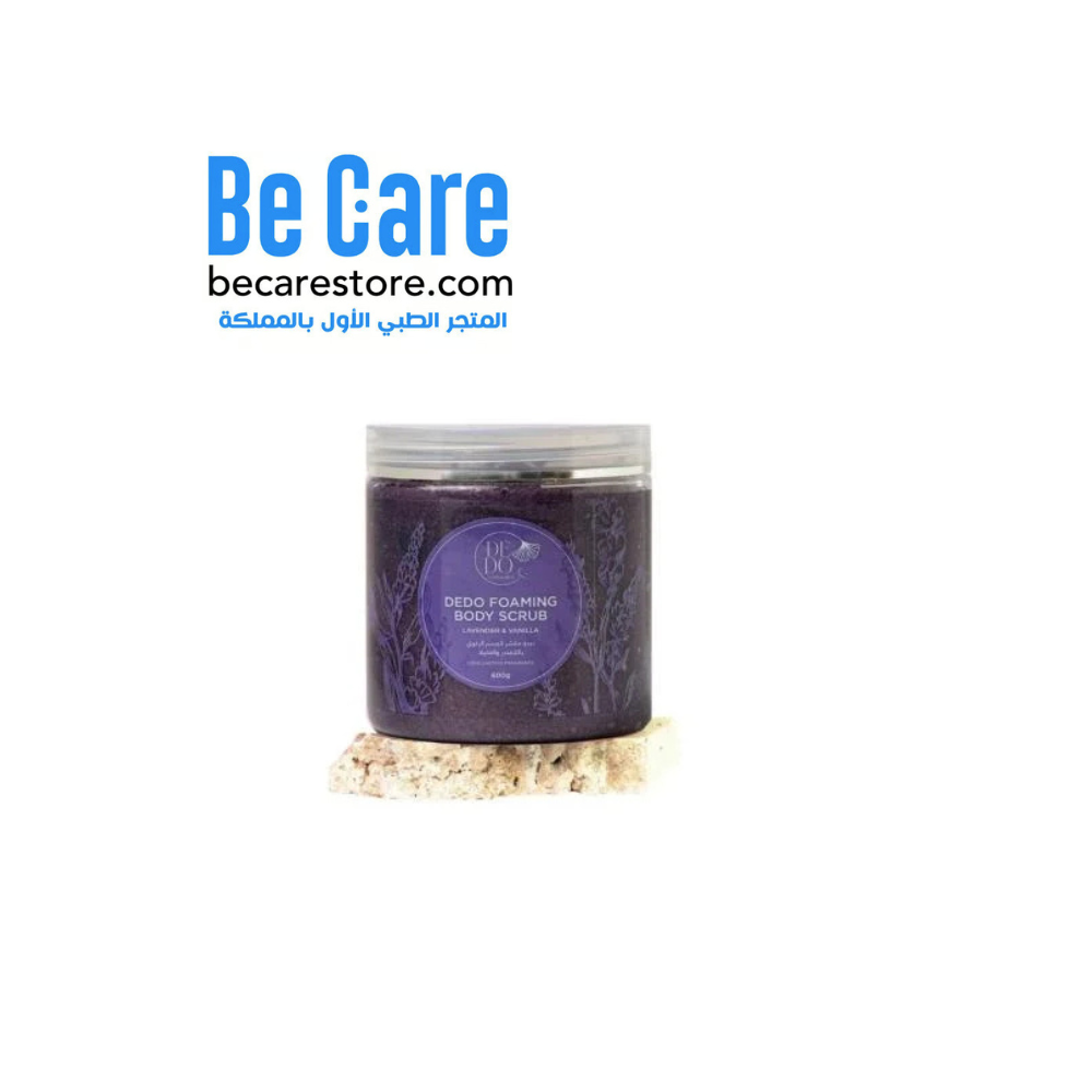 مقشر السكر الرغوي باللافندر والفانيلا من ديدو – 600 غ | بي كير