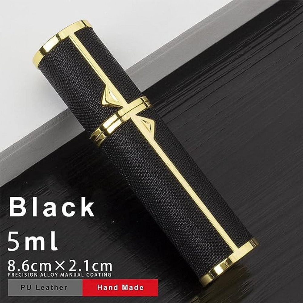 بخاخ زجاجة عطر سفر من بوليجو قابلة لإعادة التعبئة 5 مل