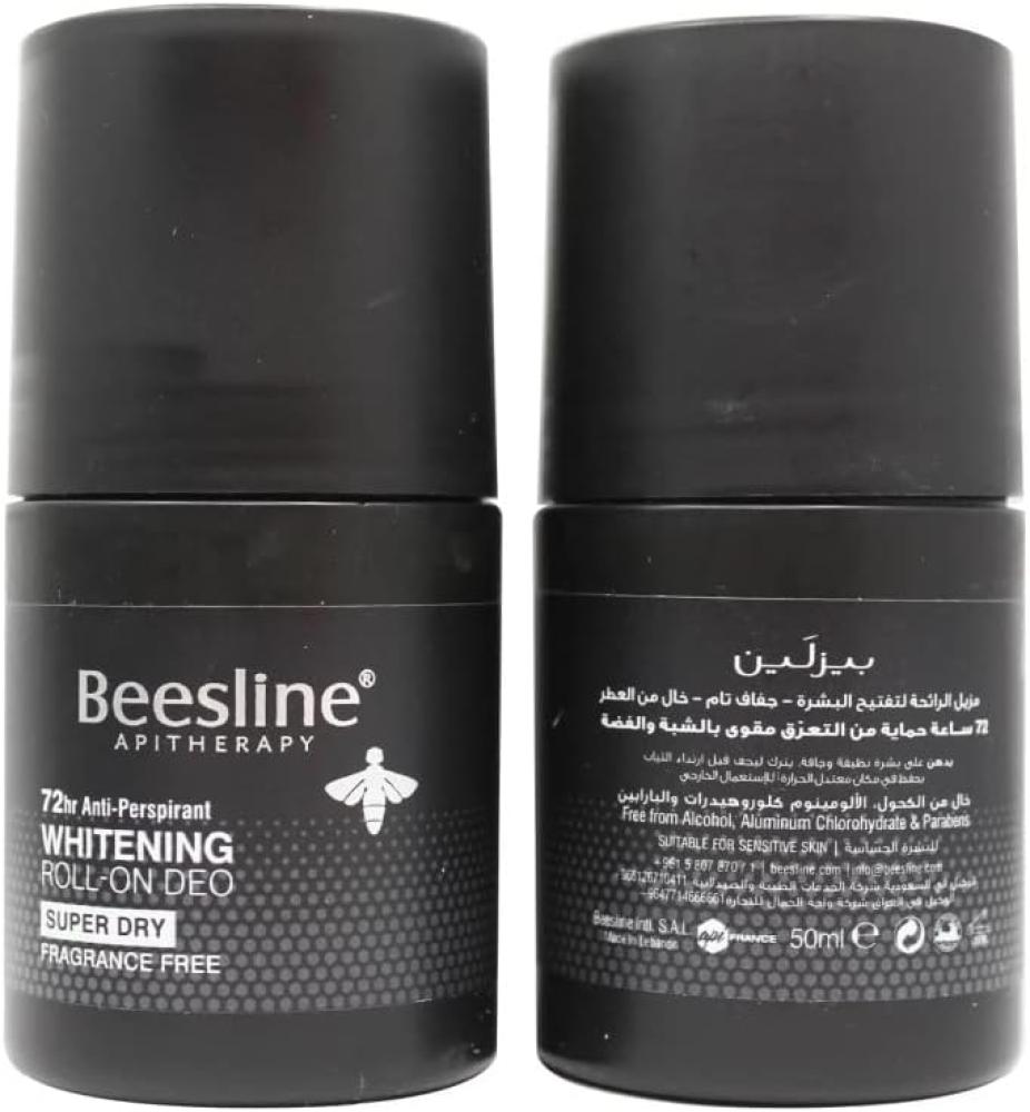 مزيل عرق رول أون من Beesline بجفاف طويل وتفتيح البشرة 50 مل