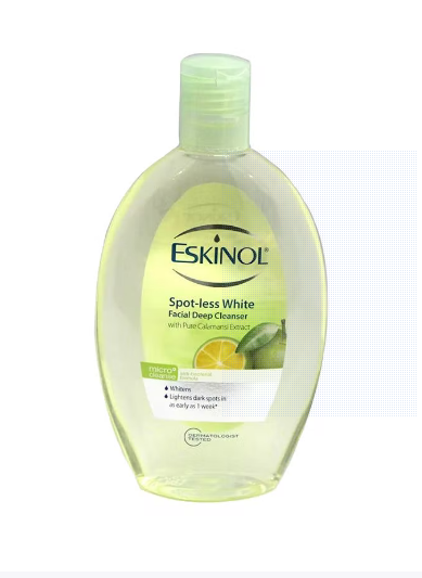 غسول منظف وتفتيح للبشرة من Eskinol بخلاصة الكلاموندين 225 مل
