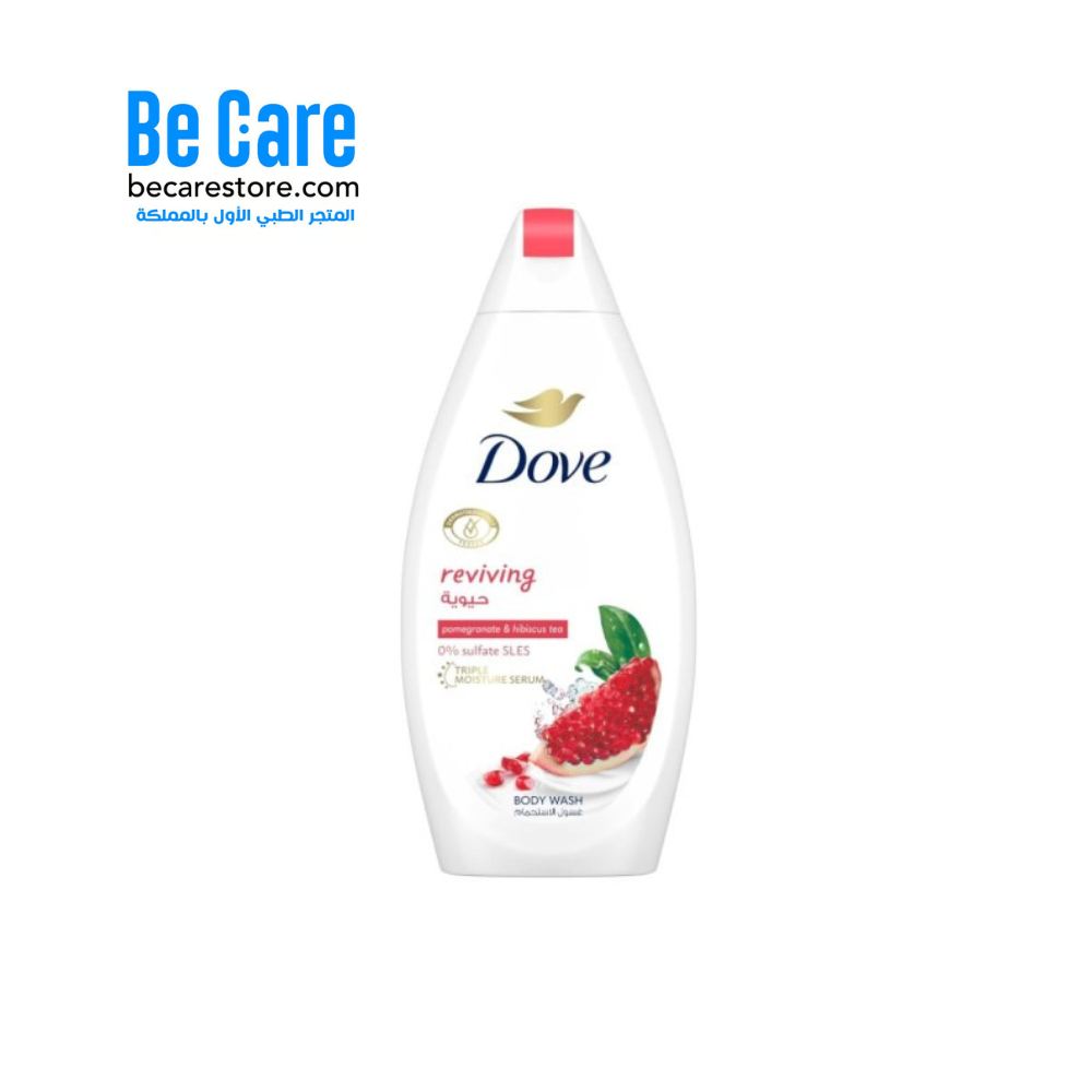 غسول للجسم جو فريش بالرمان من دوف، 250 مل – انتعاش ورائحة ساحرة