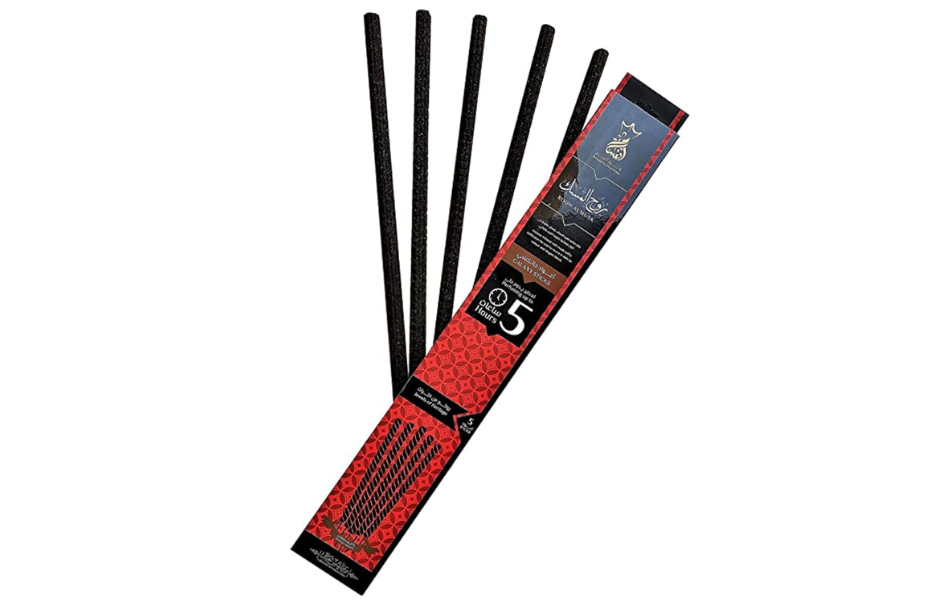 عود انسام الاندلس مسك مصري تعطير حتى 5 ساعات عبوة 5 قطع