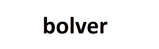 bolver