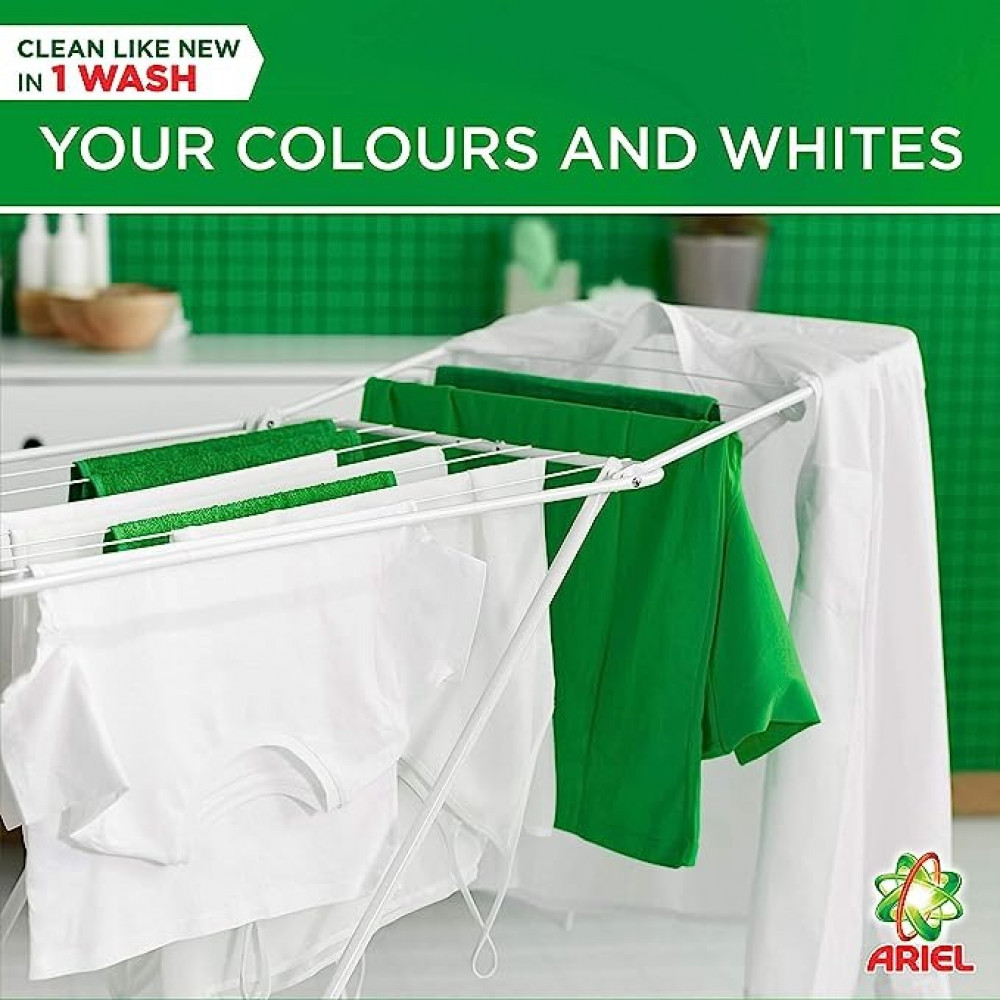 سائل غسيل بلمسة انتعاش داونى من اريال، 2×1.8 لتر