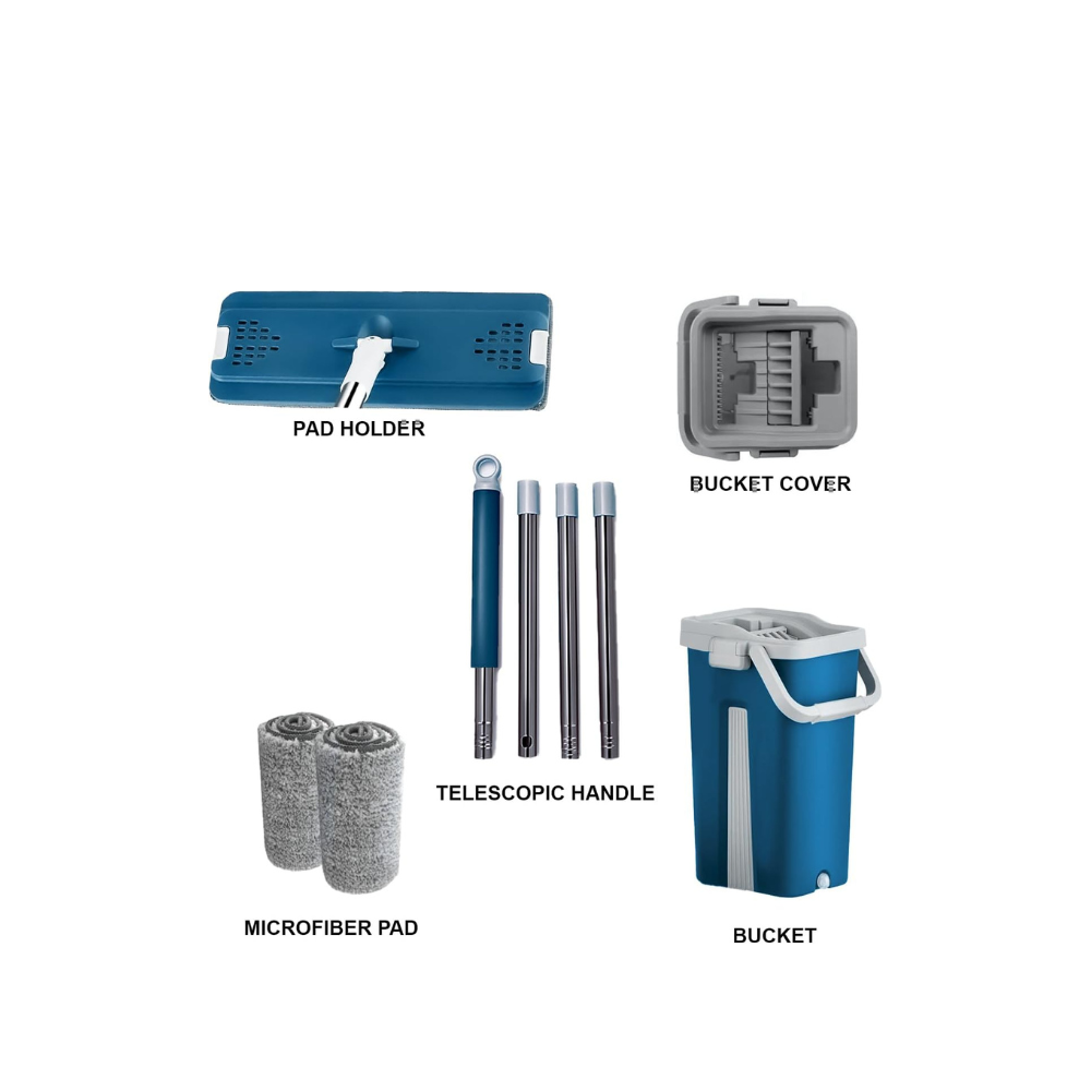 ممسحة ارضية مع دلو قابل للضغط من بي كير