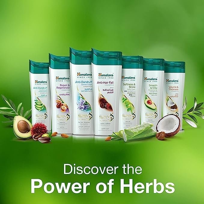 شامبو مهدئ ومرطب مضاد للقشرة من Himalaya بصيغة 2400 مل