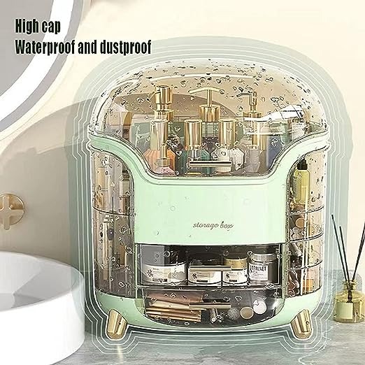 منظم مستحضرات التجميل من جنيريك بغطاء شفاف 302034 سم