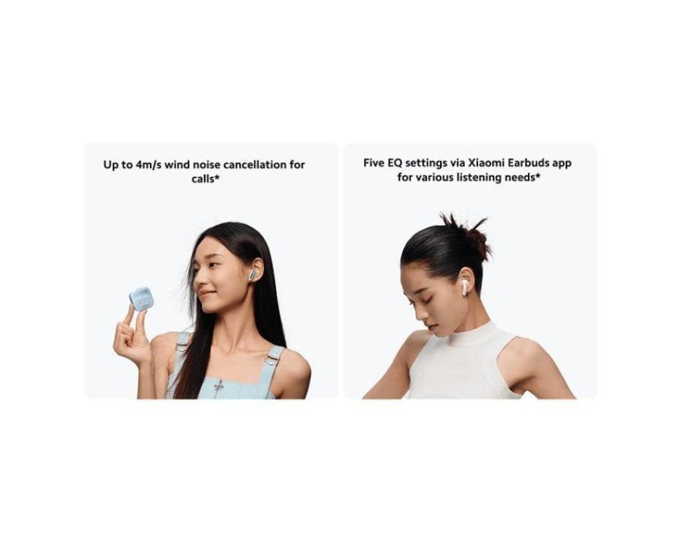 سماعة شاومي ريدمي بودز 6 أكتيف BHR8395GL - وردي