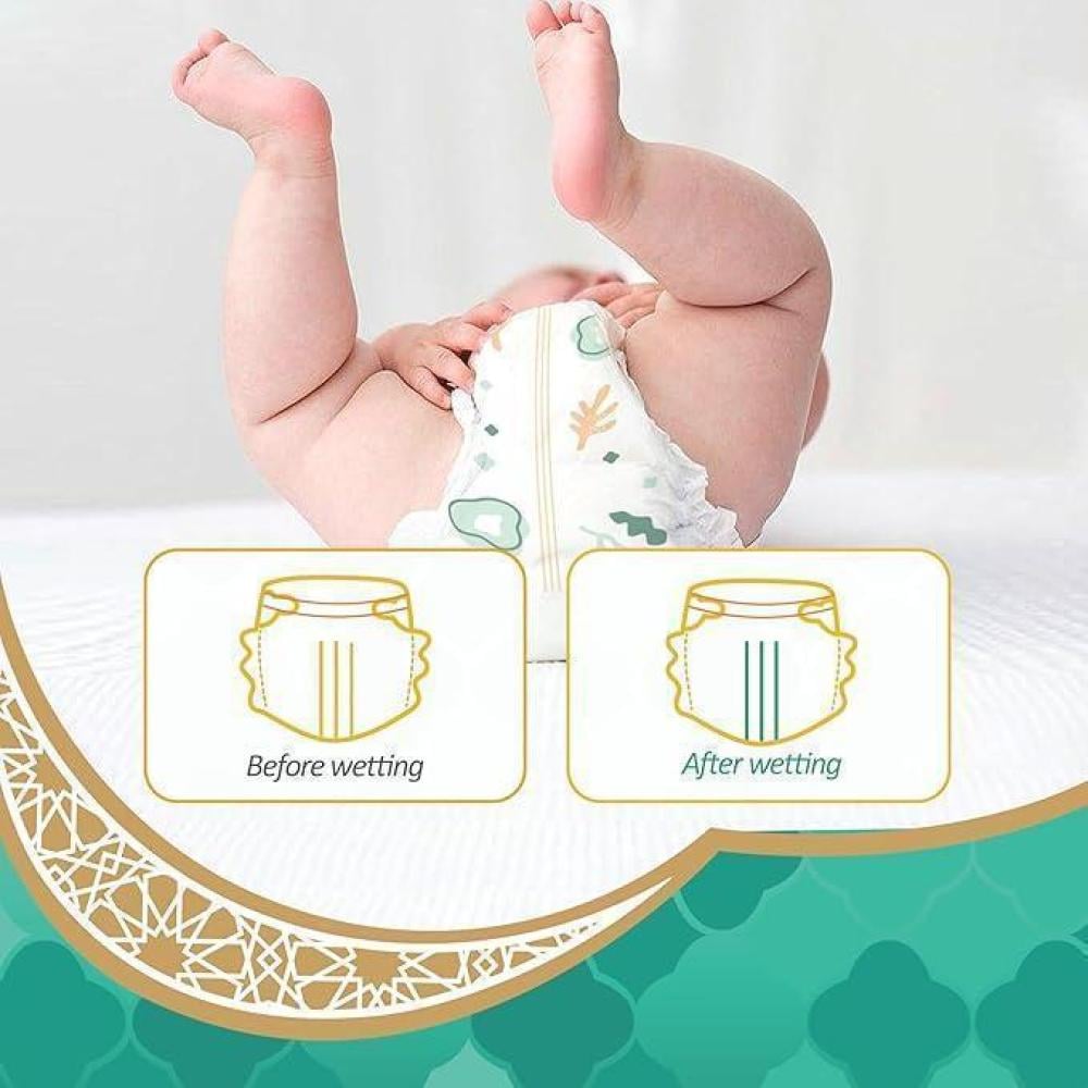 حفاضات بروكير للاستعمال مرة واحدة من ماكوكو | مقاس 7، XXL، 15+ كجم، 30 قطعة