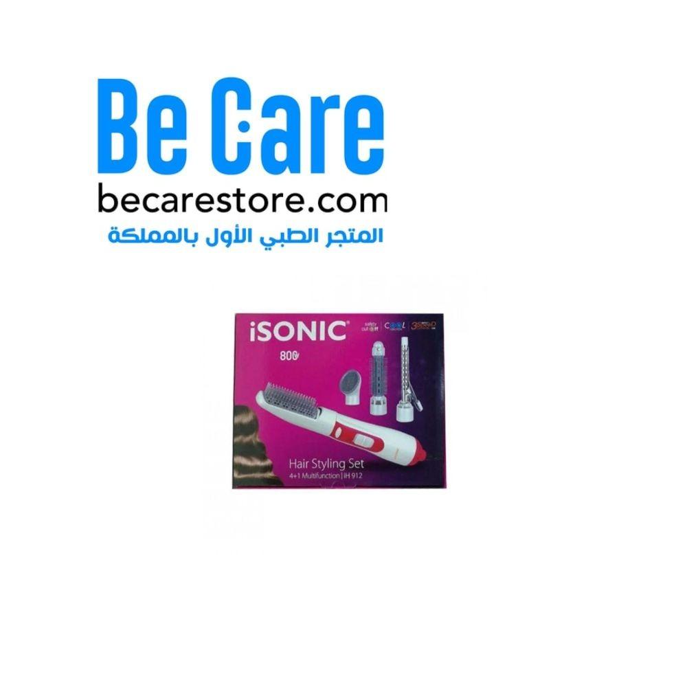 مصفف الشعر 4 في 1 من اي سونيك IH 912 - ابيض | بي كير