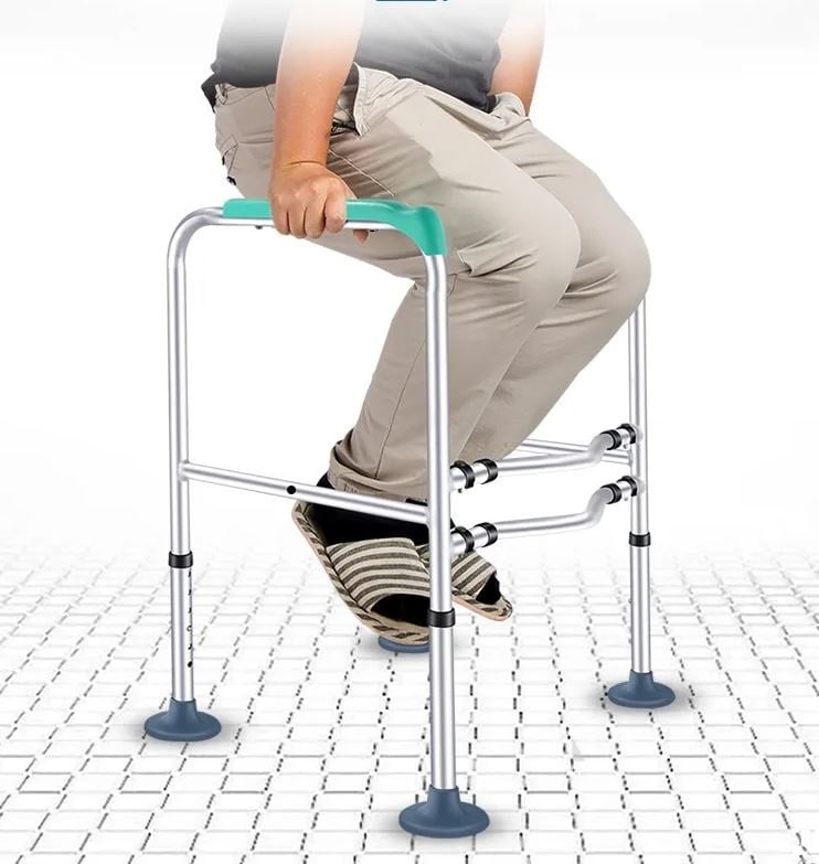 مشاية كبار ومسند حمام بي كير JL7956 ألومنيوم قابل للضبط