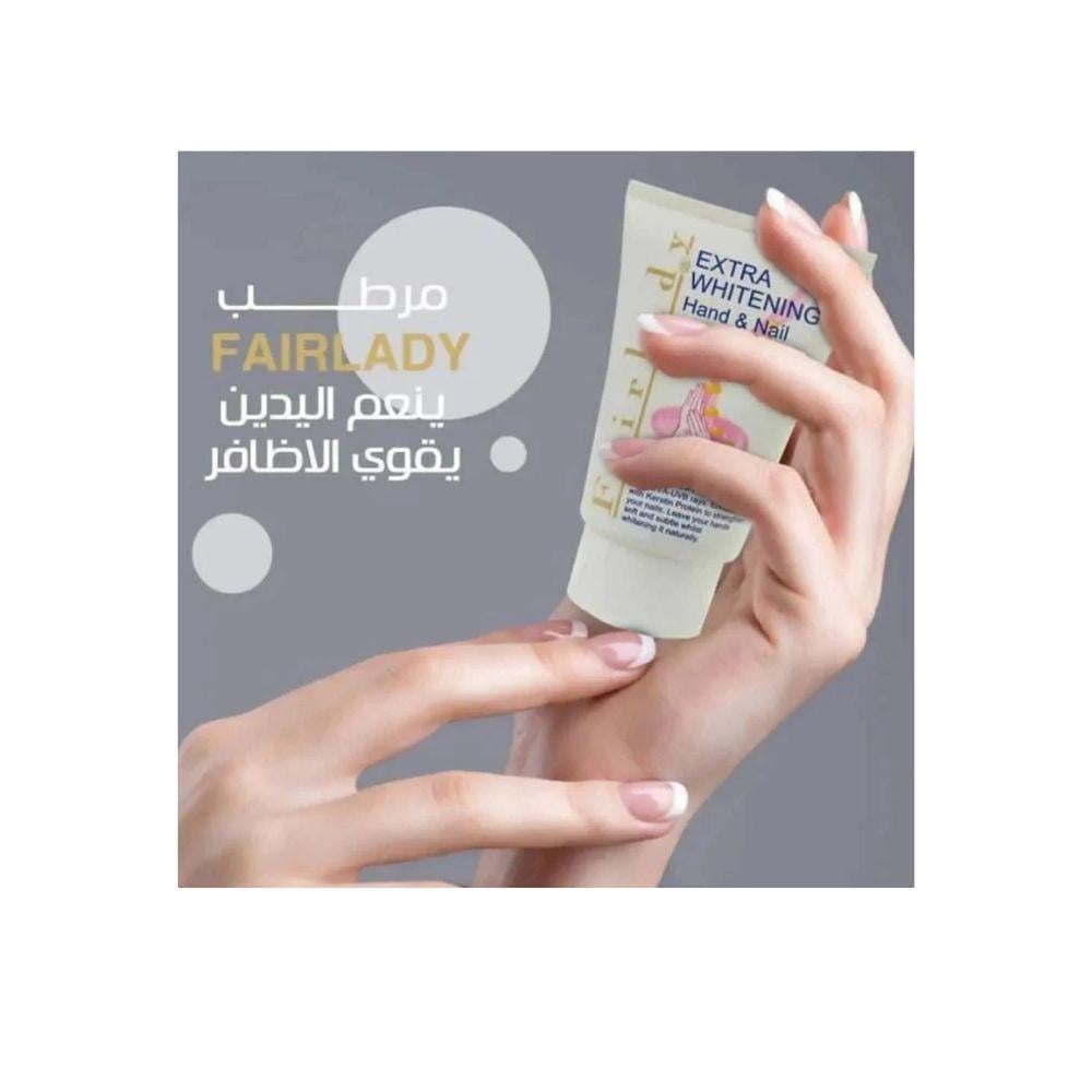 كريم العنايه اليوميه لليدين والاظافر بالحليب من فير ليدي 100 مل