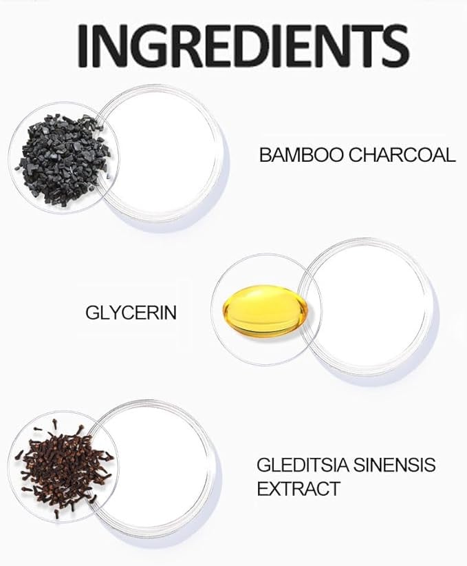 لوح شامبو من PUC بفحم الخيزران لتغميق الشعر 60 جم