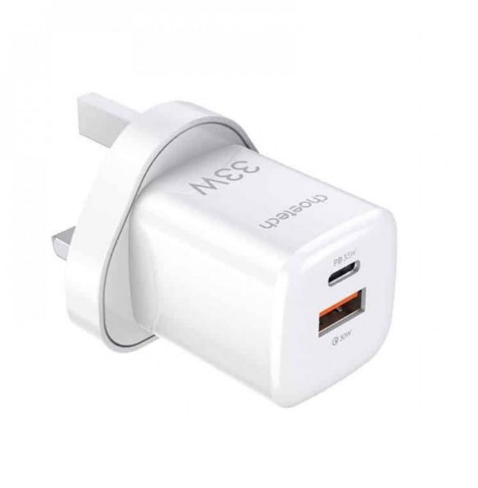 تشويتك شاحن حائط يو اس بي 18 واط من شو تيك - اسود ، Q5003-UK-BK