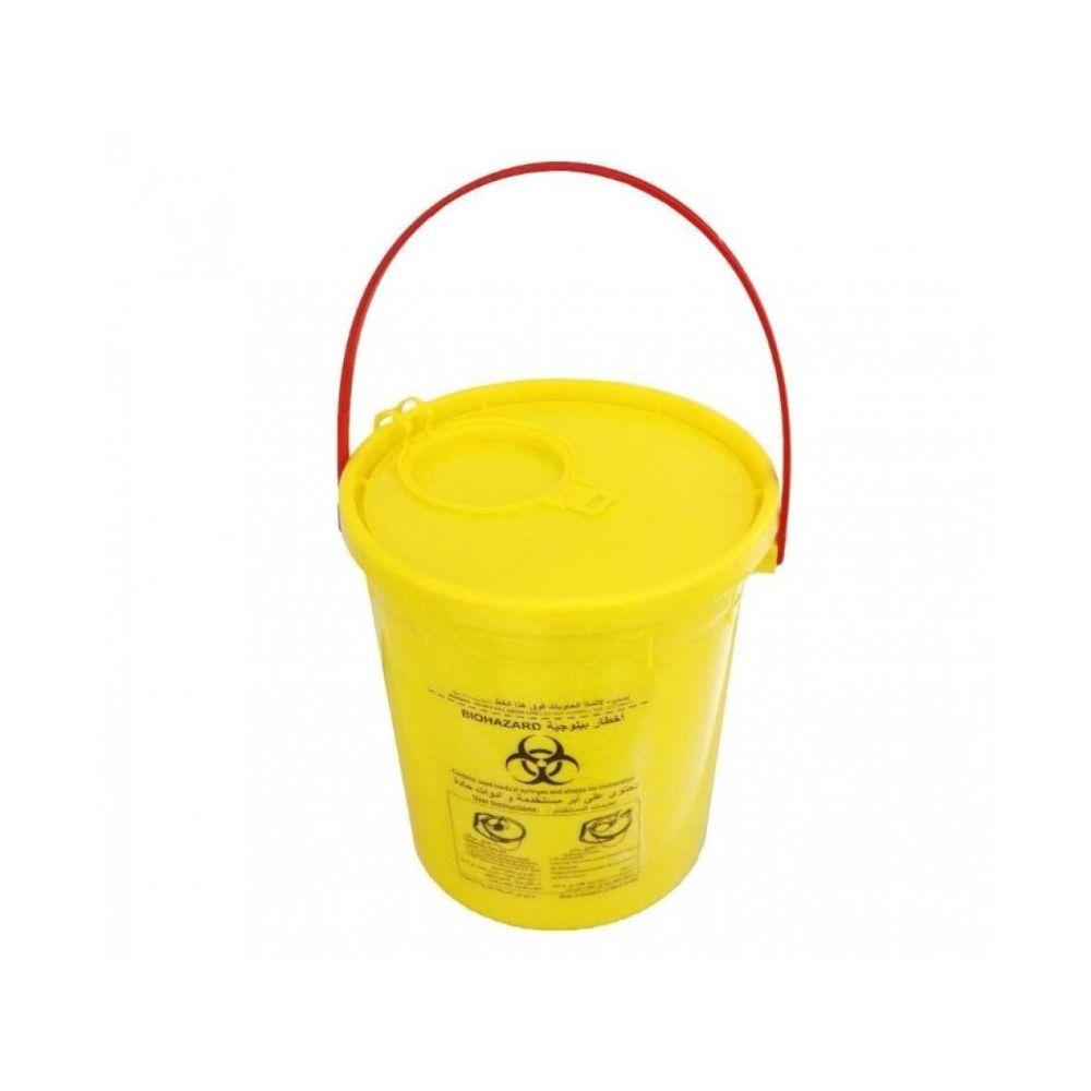 حاوية أمان للنفايات الطبية الحادة بقفل عادي للمستشفيات والعيادات