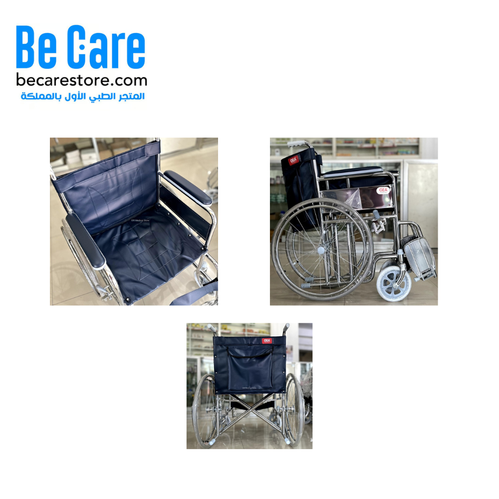 كرسي متحرك لكبار السن FS 874 مقاسات مختلفة