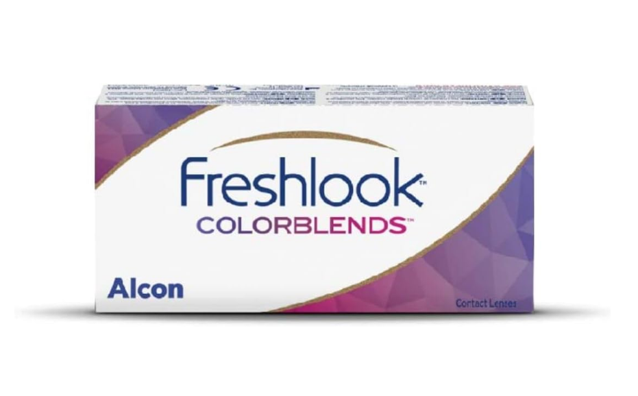 عدسات لاصقة شهرية فريش لوك لون بندقي نقي زوج واحد للعناية بالعين