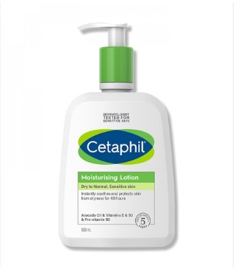 لوشن مرطب من Cetaphil سيتافيل بحجم 500 مل مع مضخة