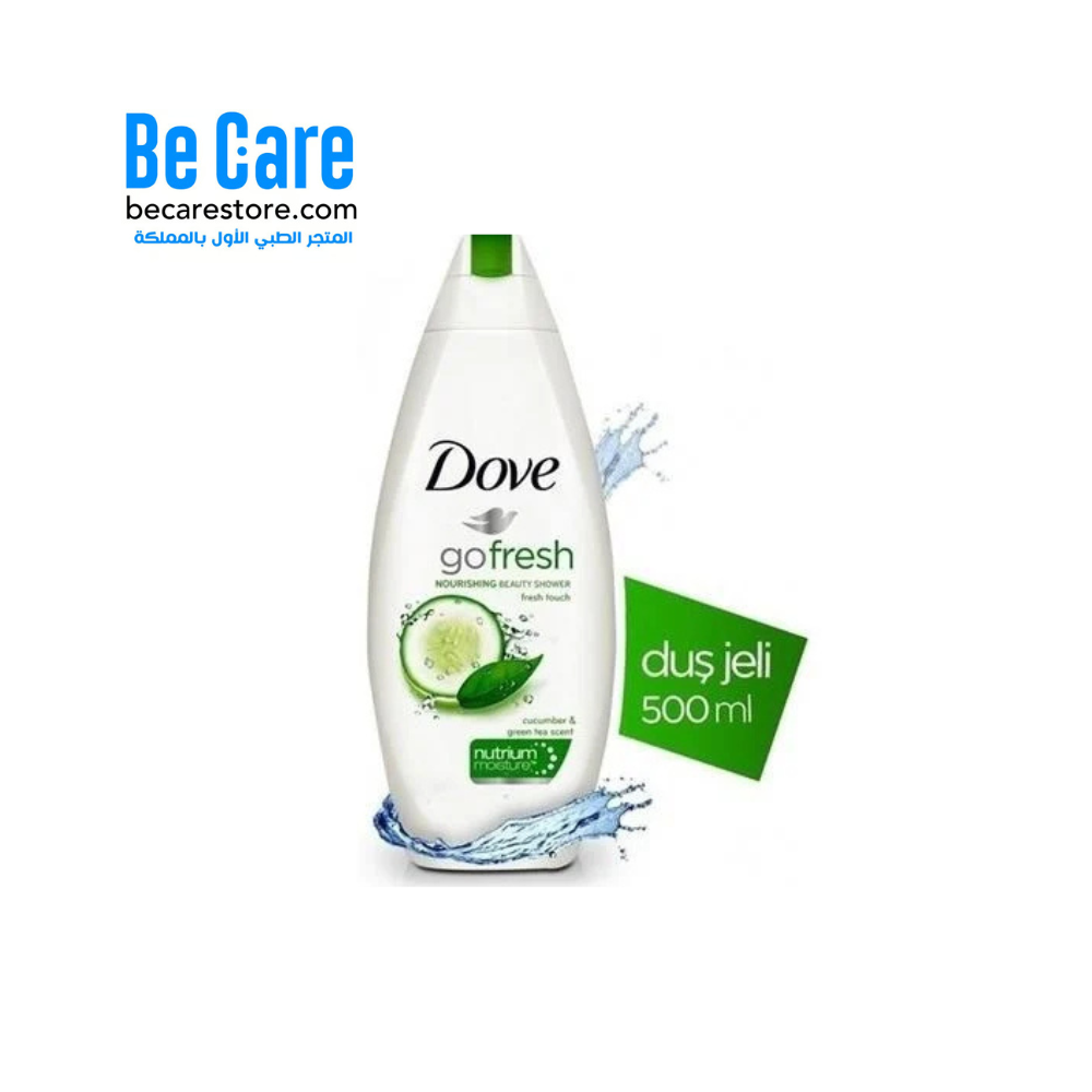 دوف غسول الجسم برائحة الخيار والشاي الأخضر 500مل
