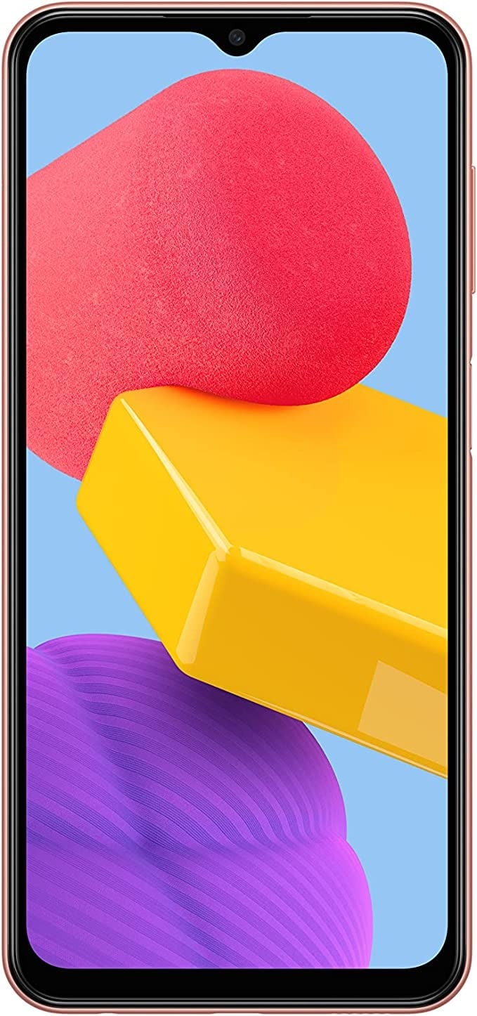 هاتف ذكي سامسونج جالكسي M13 لايت بنظام اندرويد 64GB ذاكرة RAM بسعة 4GB، ثنائي شريحة الاتصال، لون برتقالي كوبر (اصدار المملكة العربية السعودية)