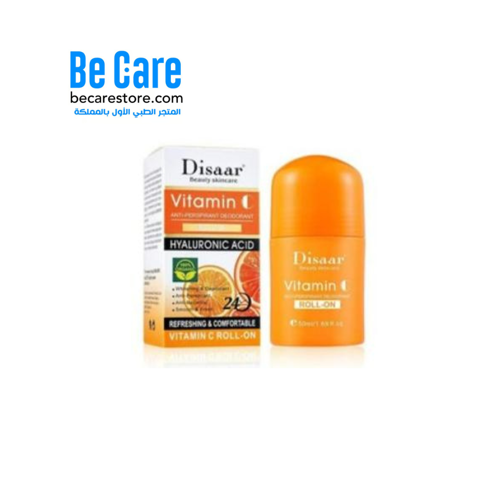 مزيل العرق ديسار رول أون بفيتامين C – Disaar 50 مل