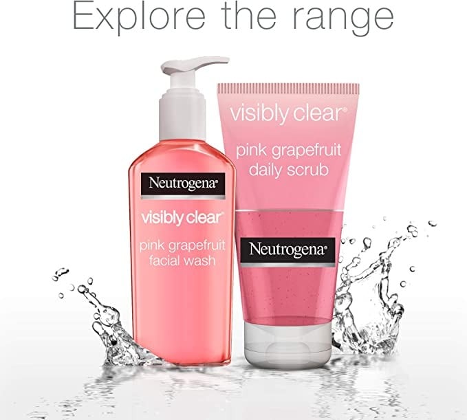 غسول وجه من Neutrogena مرطب ومنقي بتركيبة الجريب فروت 200 مل