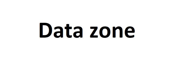 Data zone