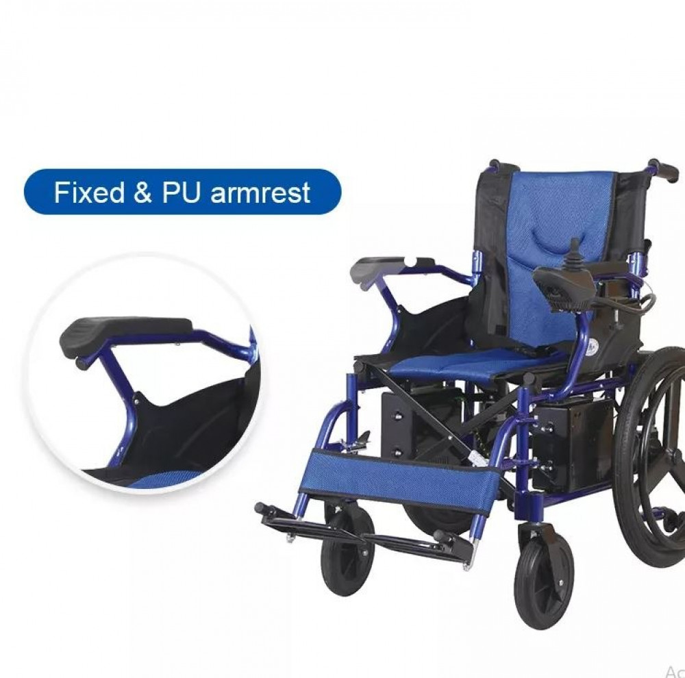 كرسي متحرك كهربائي KY116LA مقعد 46سم | بطارية 24فولت 20Ah سرعة 6كم/س