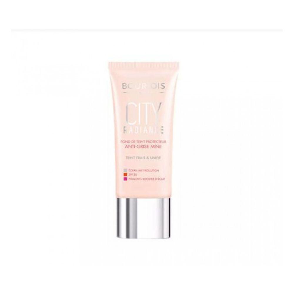 كريم أساس سيتي راديانس من Bourjois (برجوا) للبشرة المضيئة 30 مل