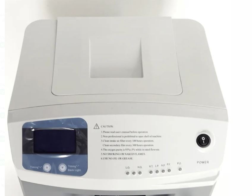 جهاز توليد أكسجين منزلي 5 لتر LONGFIAN تركيز ثابت وسهل الاستخدام