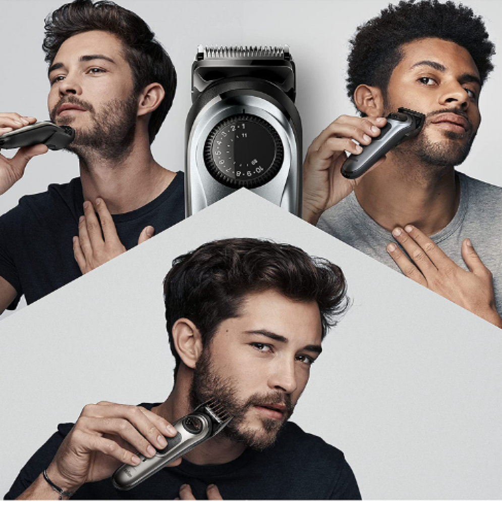 ماكينة تشذيب اللحية من Braun لاسلكية قابلة لإعادة الشحن - عبوة 1