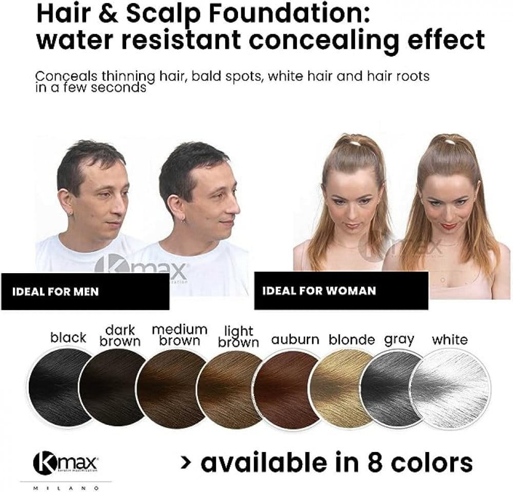 كريم خافي عيوب فروة الرأس من KMA X مضاد للترقق 35 جم