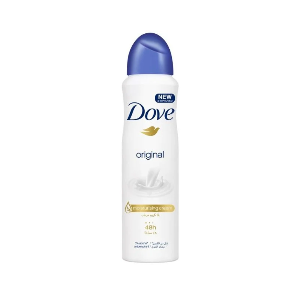 مزيل عرق بخاخ من Dove دوف بحماية قوية ورائحة منعشة 150 مل