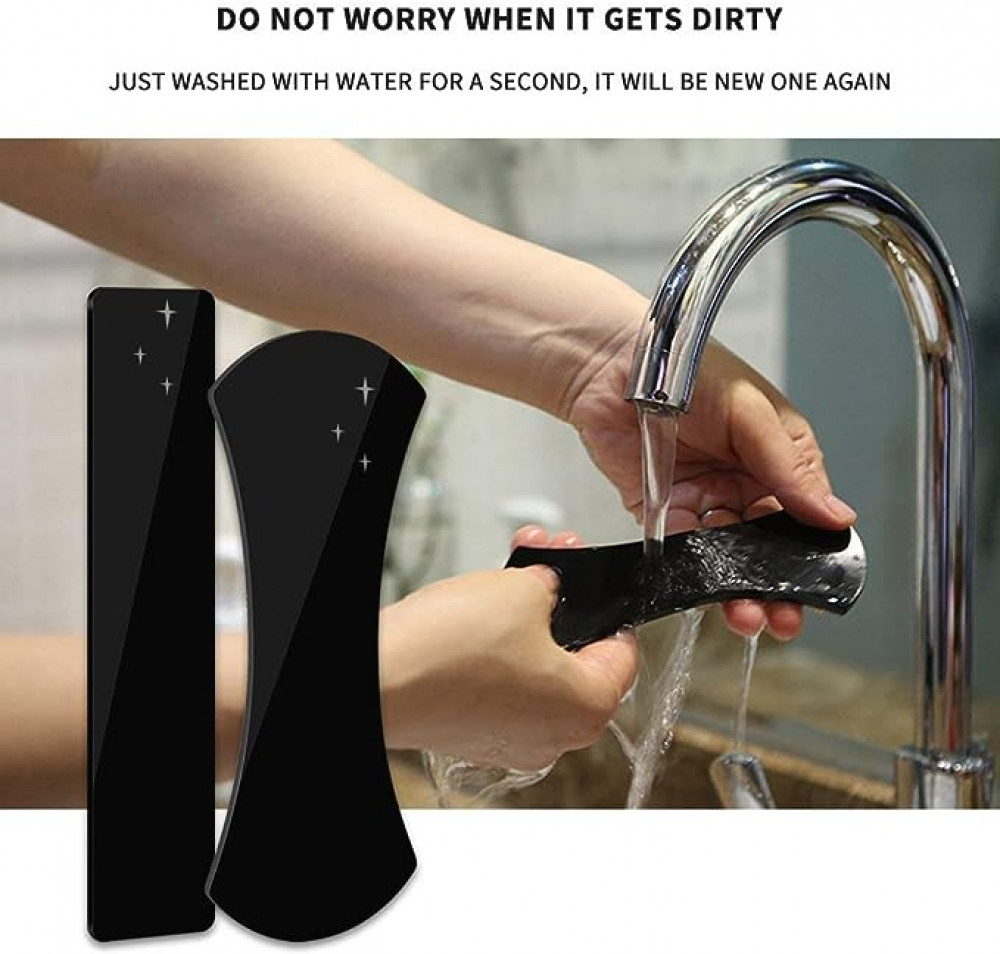 وسائد جل لاصقة متعددة الوظائف مضادة للانزلاق لحمل الجوالات من فلوريش لاما تستخدم في السيارة والمكتب والمنزل - 5 قطع