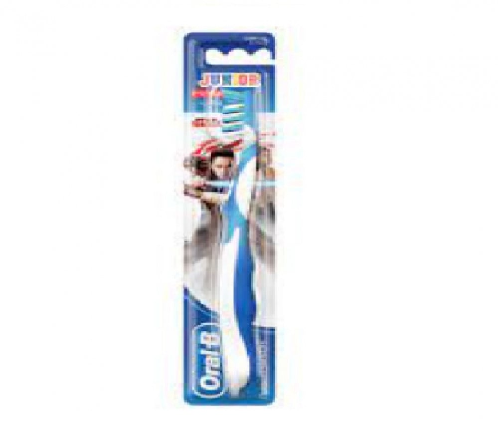 فرشاة أسنان للأطفال من Oral-B بشعيرات ناعمة قطعة واحدة