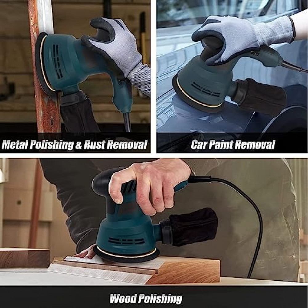 ماكينة صنفرة 300 واط 125 ملم 6 سرعات