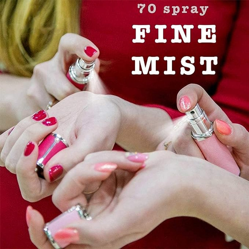 بخاخ زجاجة عطر سفر من بوليجو قابلة لإعادة التعبئة 5 مل