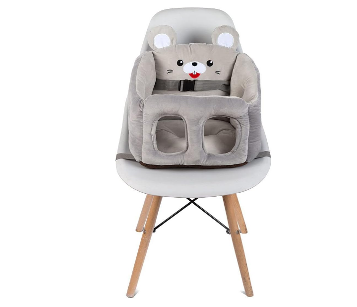 مقعد بوستر للأطفال رقم 56570333 قابل للتثبيت وأحزمة أمان