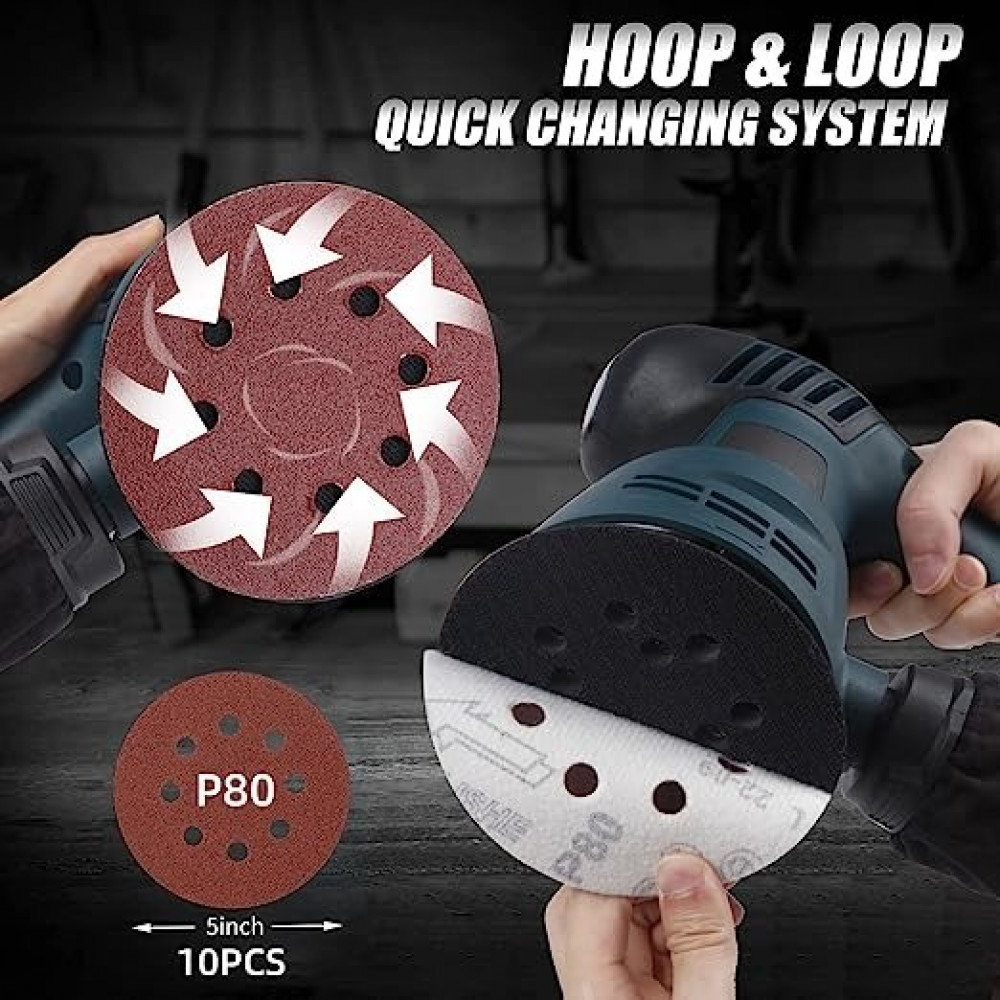 ماكينة صنفرة 300 واط 125 ملم 6 سرعات