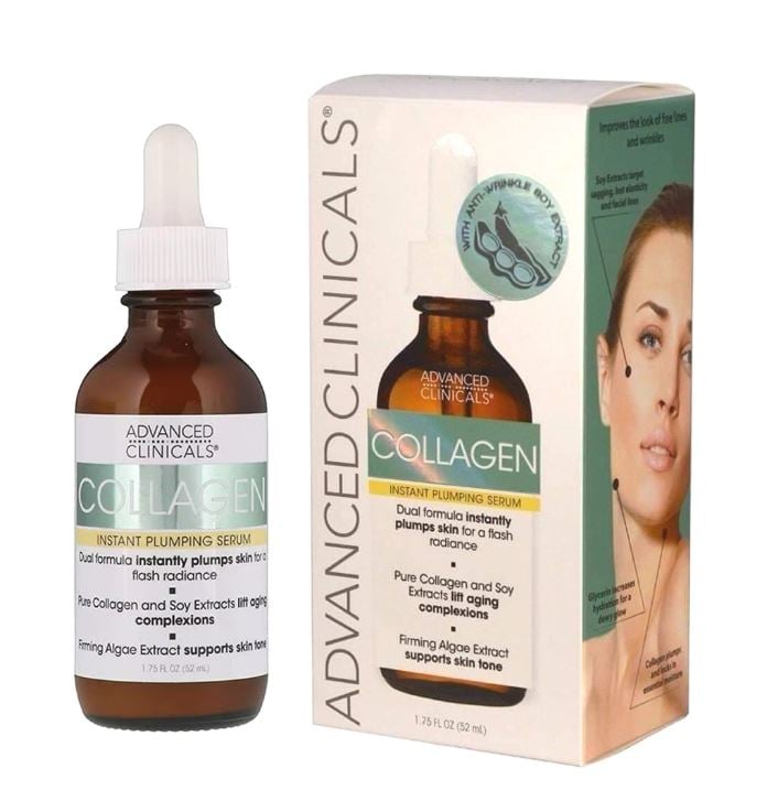 سيروم الكولاجين للوجه من Advanced Clinicals لشد وترطيب 52 مل