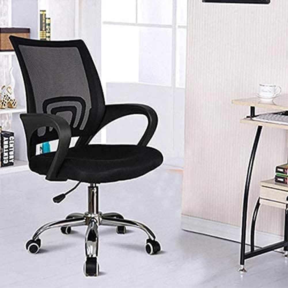 كرسي مكتب شبكي Ergonomic BN33920 مريح بذراعين وعجلات قابل للتعديل