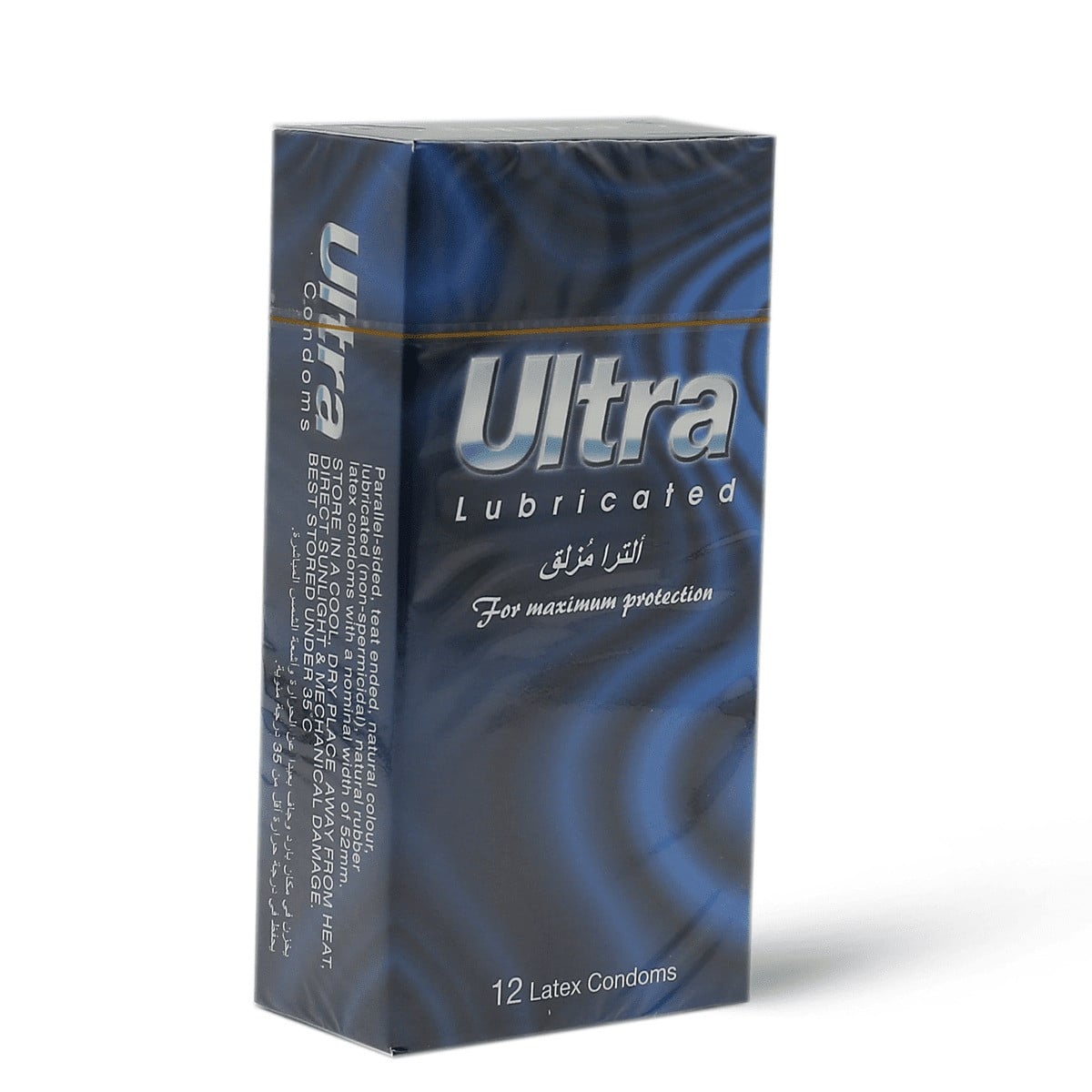 عدد 4 علبة واقي ذكري ULTRA مزلق اكسترا 4×12 — عبوة اقتصادية 48 قطعة