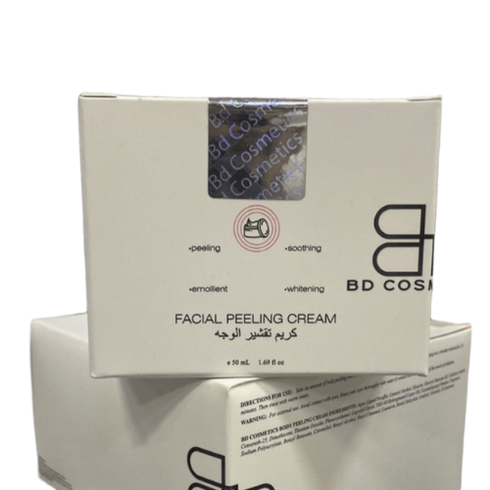 كريم تقشير الوجه bd cosmetics 50 mL | تقشير لطيف وترطيب البشرة