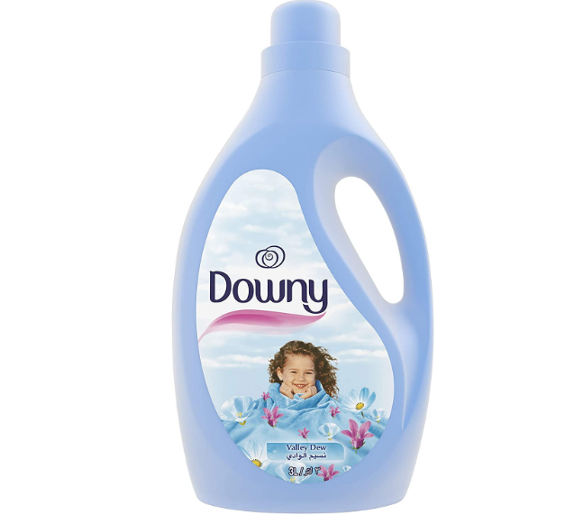 منعم الأقمشة مركز من Downy برائحة نسيم الوادي والمنعش 3 لتر