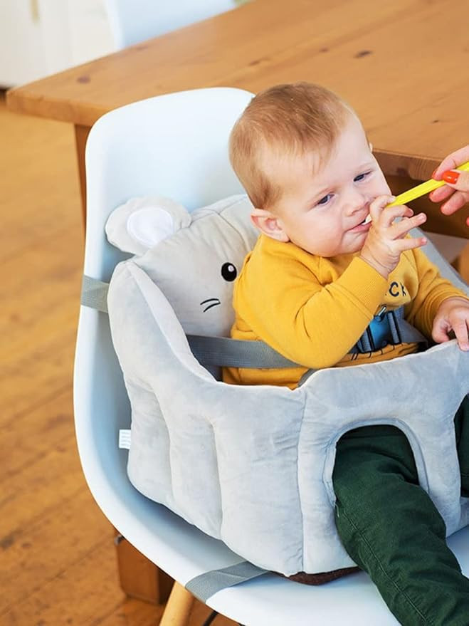 مقعد بوستر للأطفال رقم 56570333 | قابل للتثبيت وأحزمة أمان